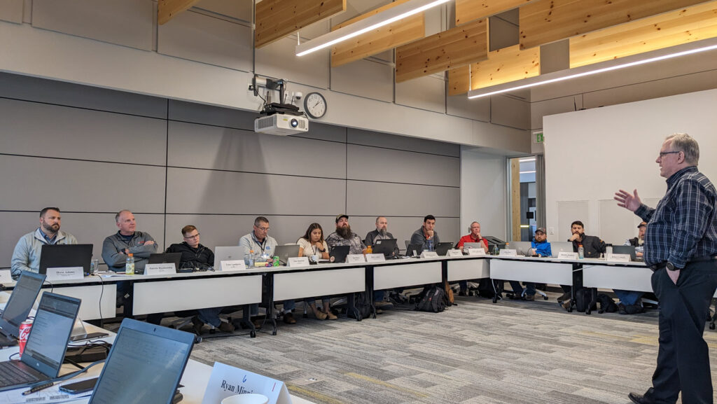 PHCC Essentials of Project Management Class Attendees at Viega's Seminar Center in Broomfield, CO.