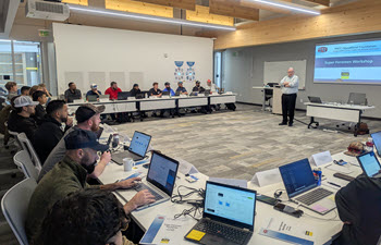 Photo of 2025 PHCC Super Foremen Workshop classroom