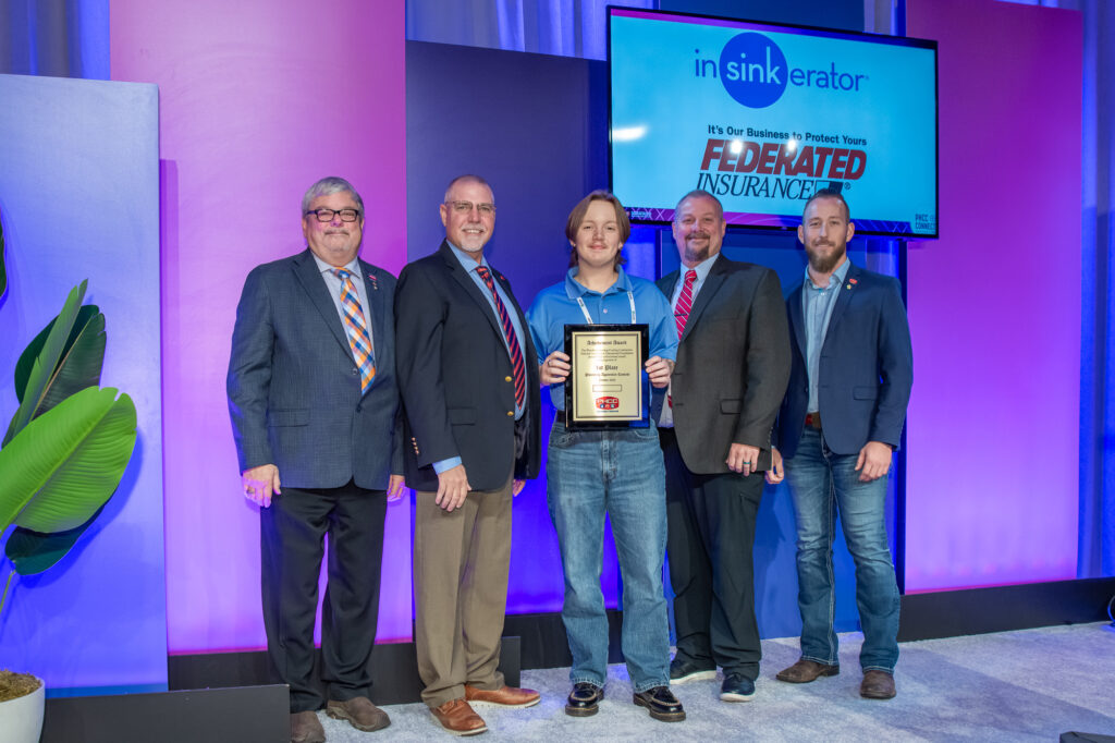 2025 PHCC Plumbing Apprentice Contest Winner and Contest Volunteers