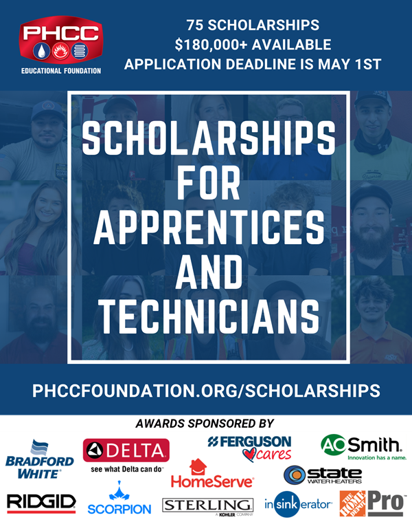 2026 Scholarship program announcement plus sponsor logos