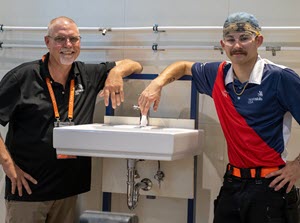 Larry Shoemaker and Charlie Goede
